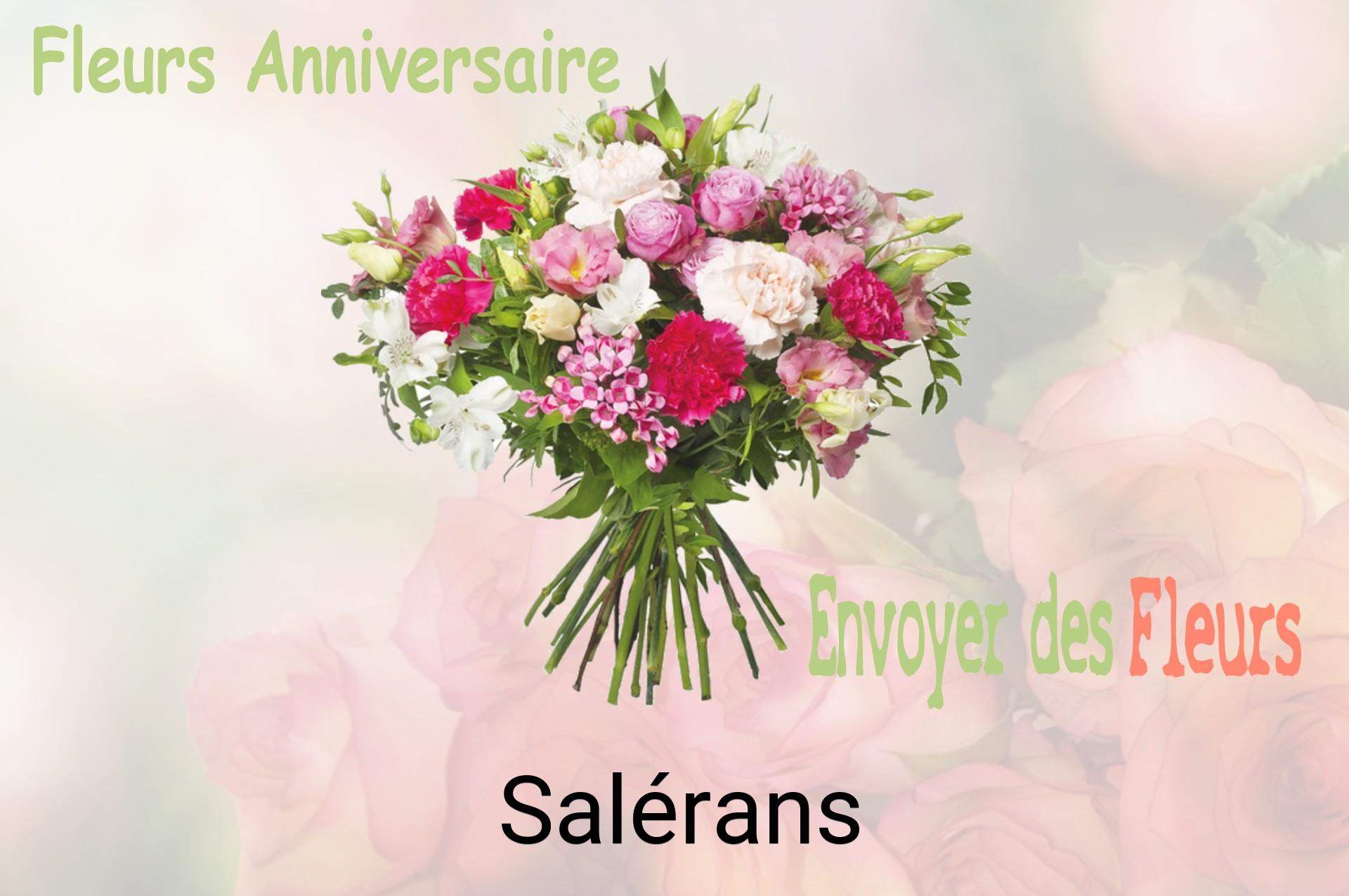 Bouquet de fleurs d’anniversaire livré à Salérans